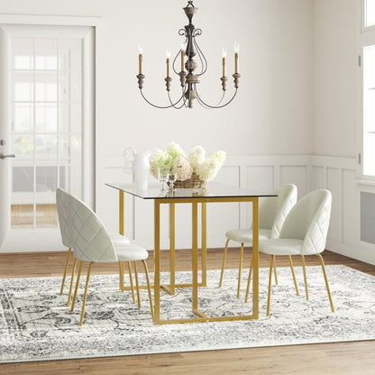 Dining Set : Home Kitchen Breakfast Table, Kitchen Counter With 4 Chairs