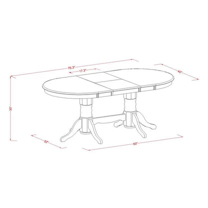 Dining Set: Solid Wood 8 Seater Dining Set