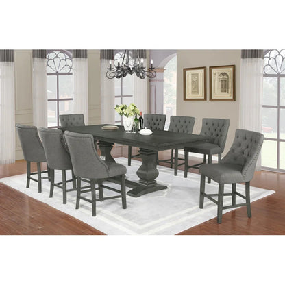 Dining Set: Wooden Extendable Dining Set