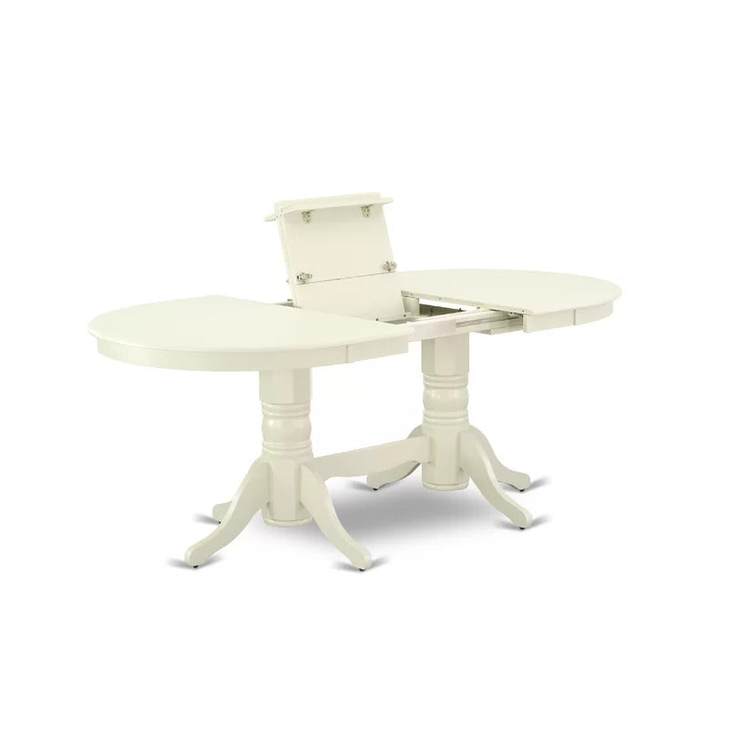 8 Seater Dining Set: Luxurious Solid Wood Round Dining Table 