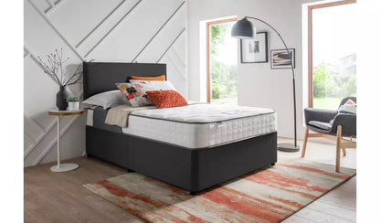 Double Bed: Charcoal Double Bed