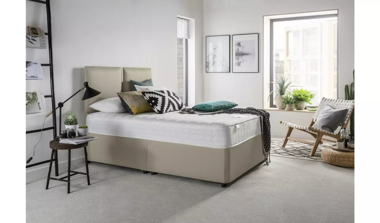 Double Bed: Sandstone Double Bed