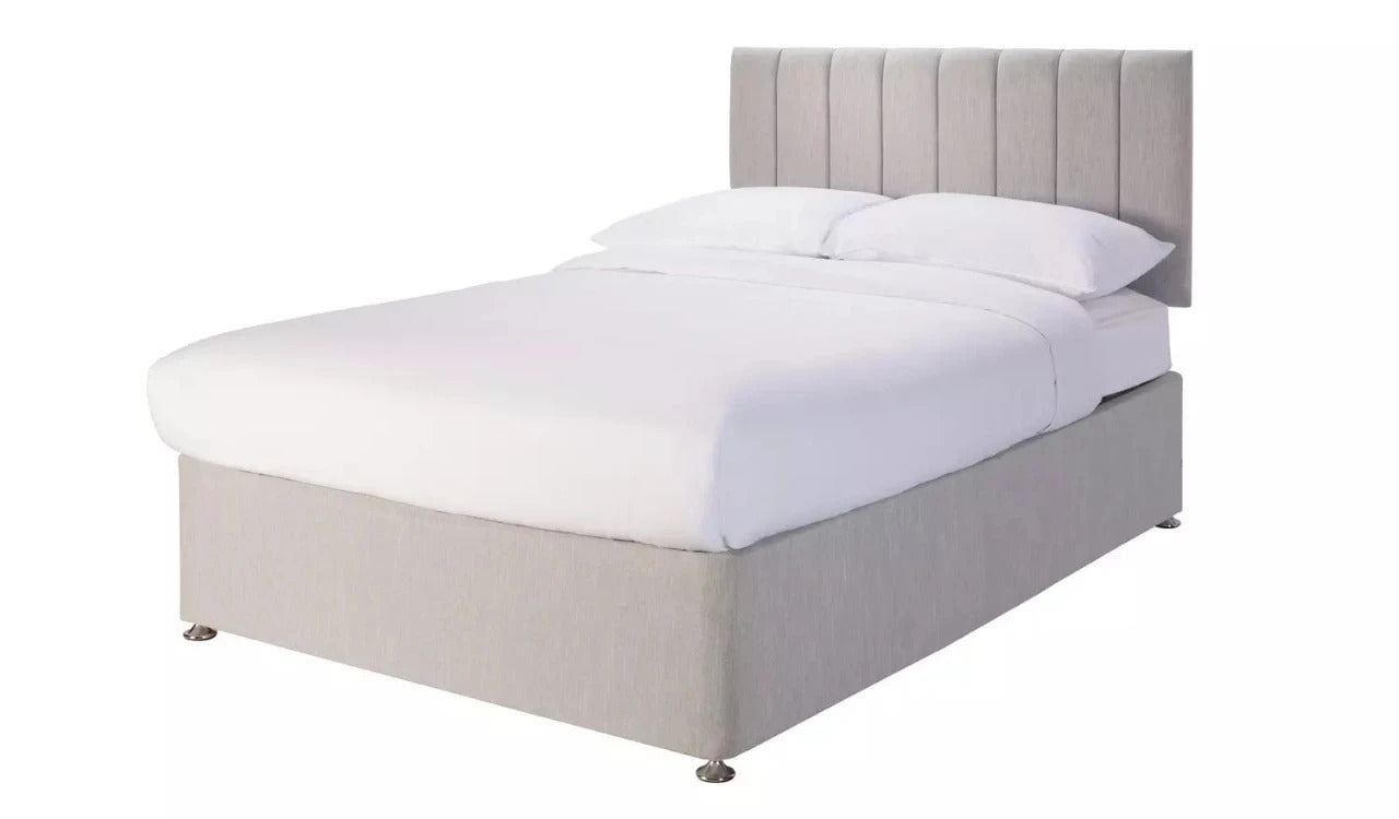 Double Bed: Stylish Fabric Double Bed