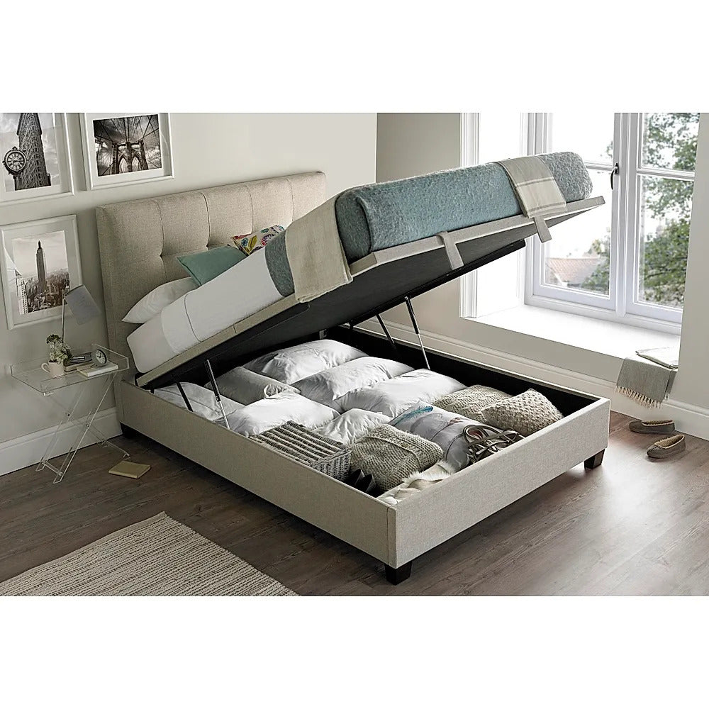 Double Bed: Worth Walk Fabric  Double Bed 