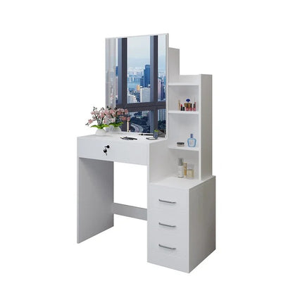 Dressing Table: 31.5'' Wide Vanity with Mirror