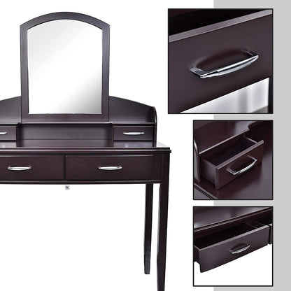 Dressing Table: Drawers and Chair Dressing Table