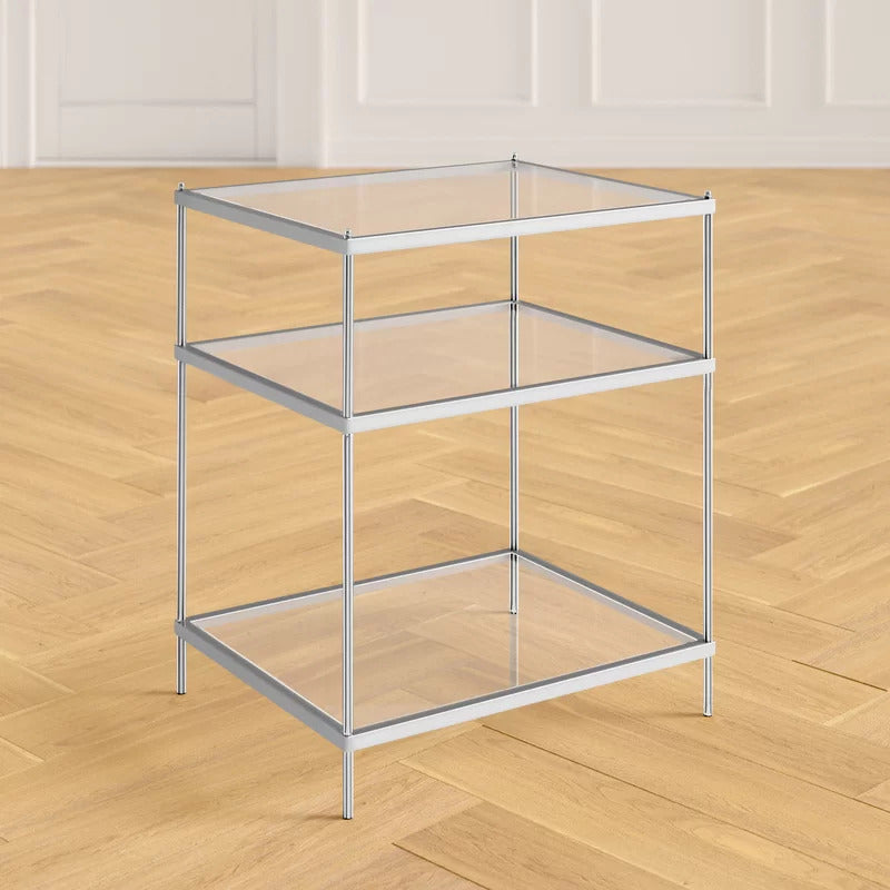 End Tables : Carin Glass End Table