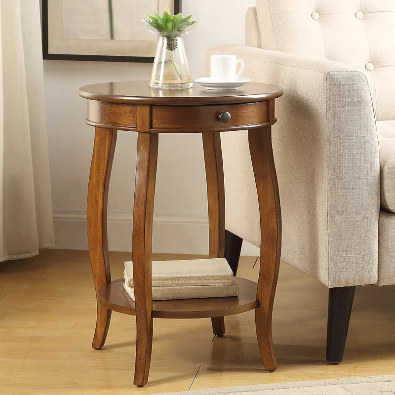 End Tables: End Table with Storage Drawer 