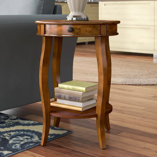 End Tables: End Table with Storage Drawer 