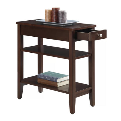 End Tables: End Table with Storage (Espresso)