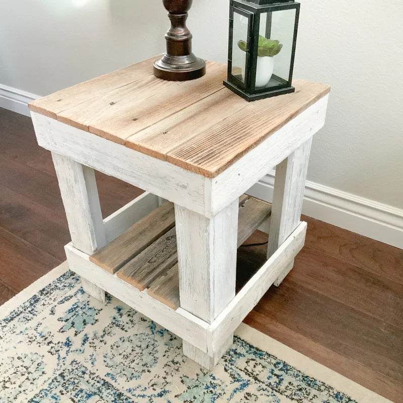 End Tables : Solid Wood End Table