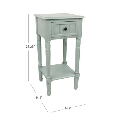 End Tables: Traditional Style End Table with Storage