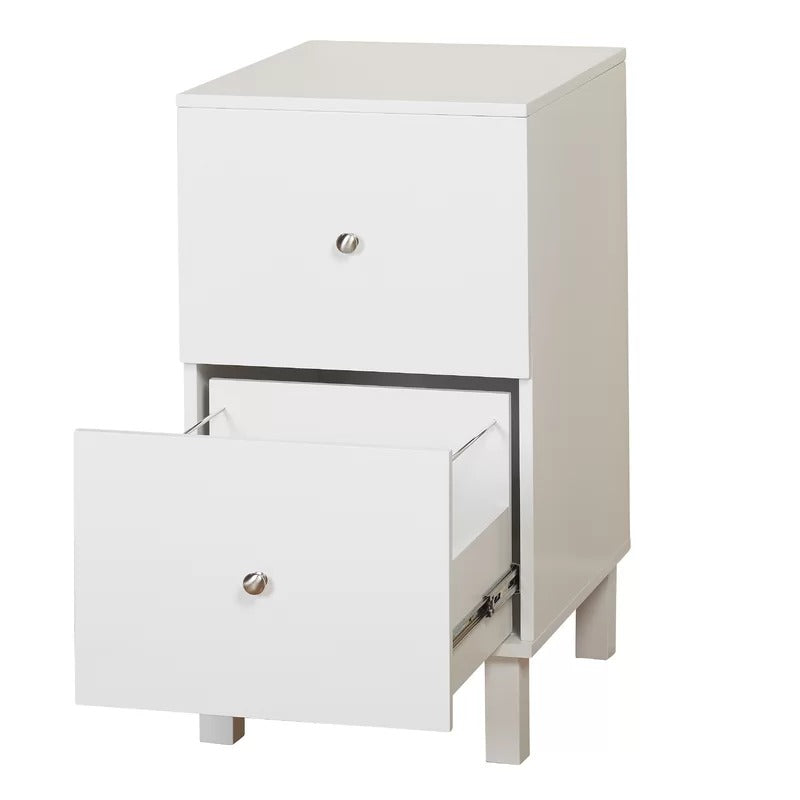 Filing Cabinet :  16'' Wide 2 -Drawer Vertical File Cabinet