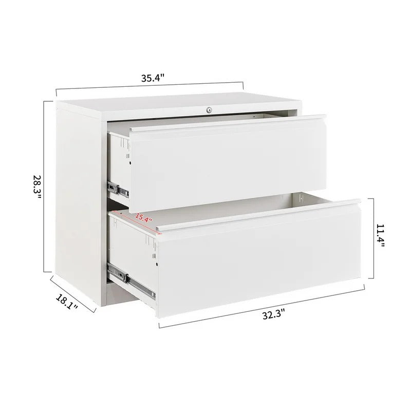 Recessed Lateral File Lateral Steel Filing Lateral File Cabinet (Recessed Handles)