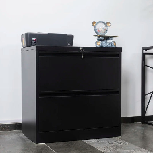 Filing Cabinet : 35.43'' Wide 2 -Drawer Steel Lateral File Cabinet