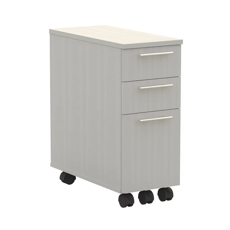 Filing Cabinet : AV 3-Drawer Mobile Vertical File Cabinet