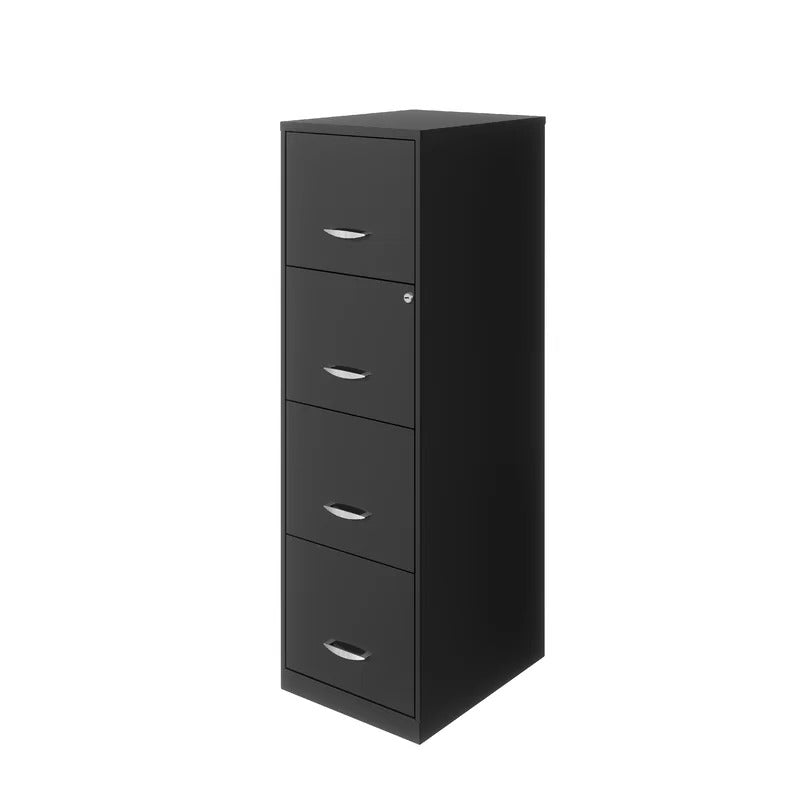 File Cabinets : 14.25'' Wide 4 -Drawer