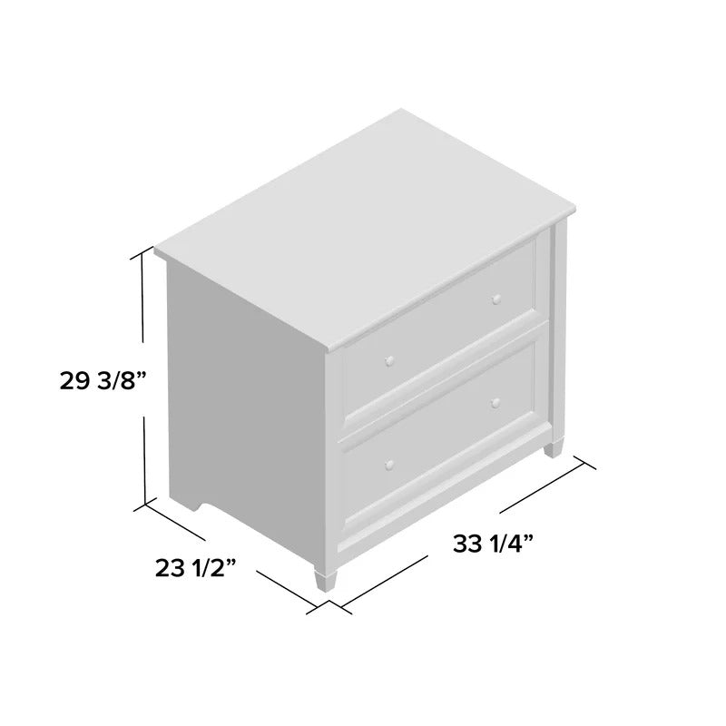 Filing Cabinet : 2-Drawer Lateral File Cabinet