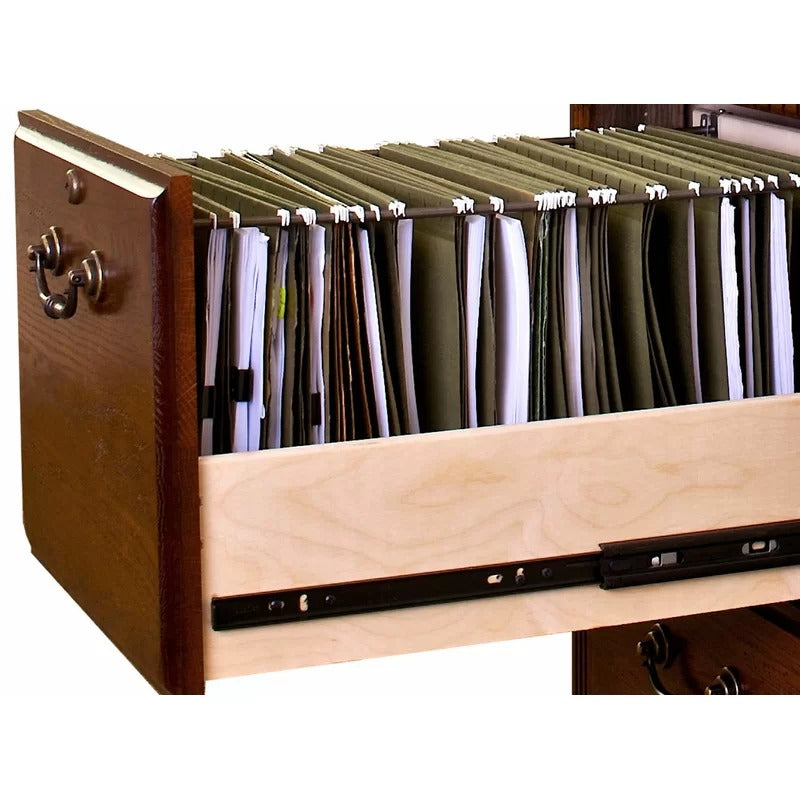 File Cabinets : 20.75'' Wide 2 -Drawer Vertical Filing Cabinet