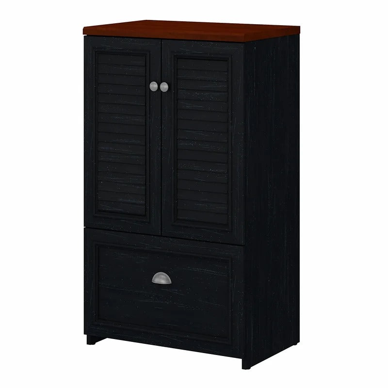 File Cabinets : 23.7401'' Wide 1 -Drawer Vertical