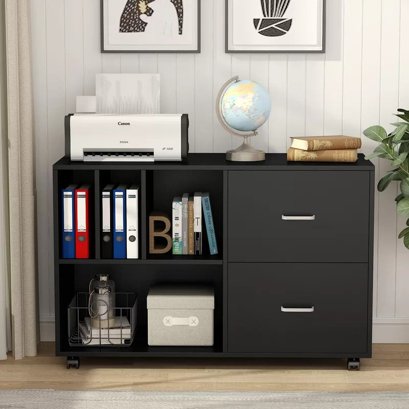 File Cabinets : 39.4'' Wide Mobile Lateral Filing Cabinet