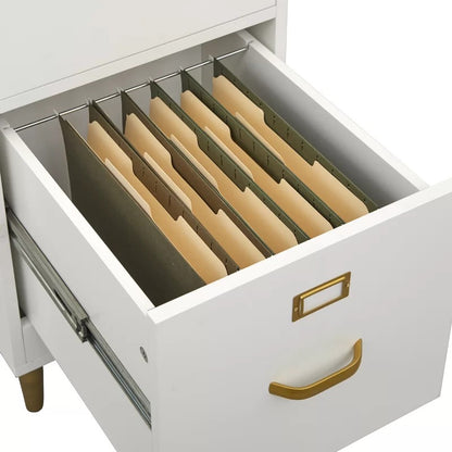 File Cabinets : DAN 2-Drawer Vertical Filing Cabinet