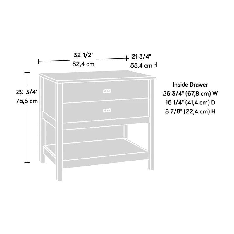 Filing Cabinet : Iva 1-Drawer Lateral File Cabinet