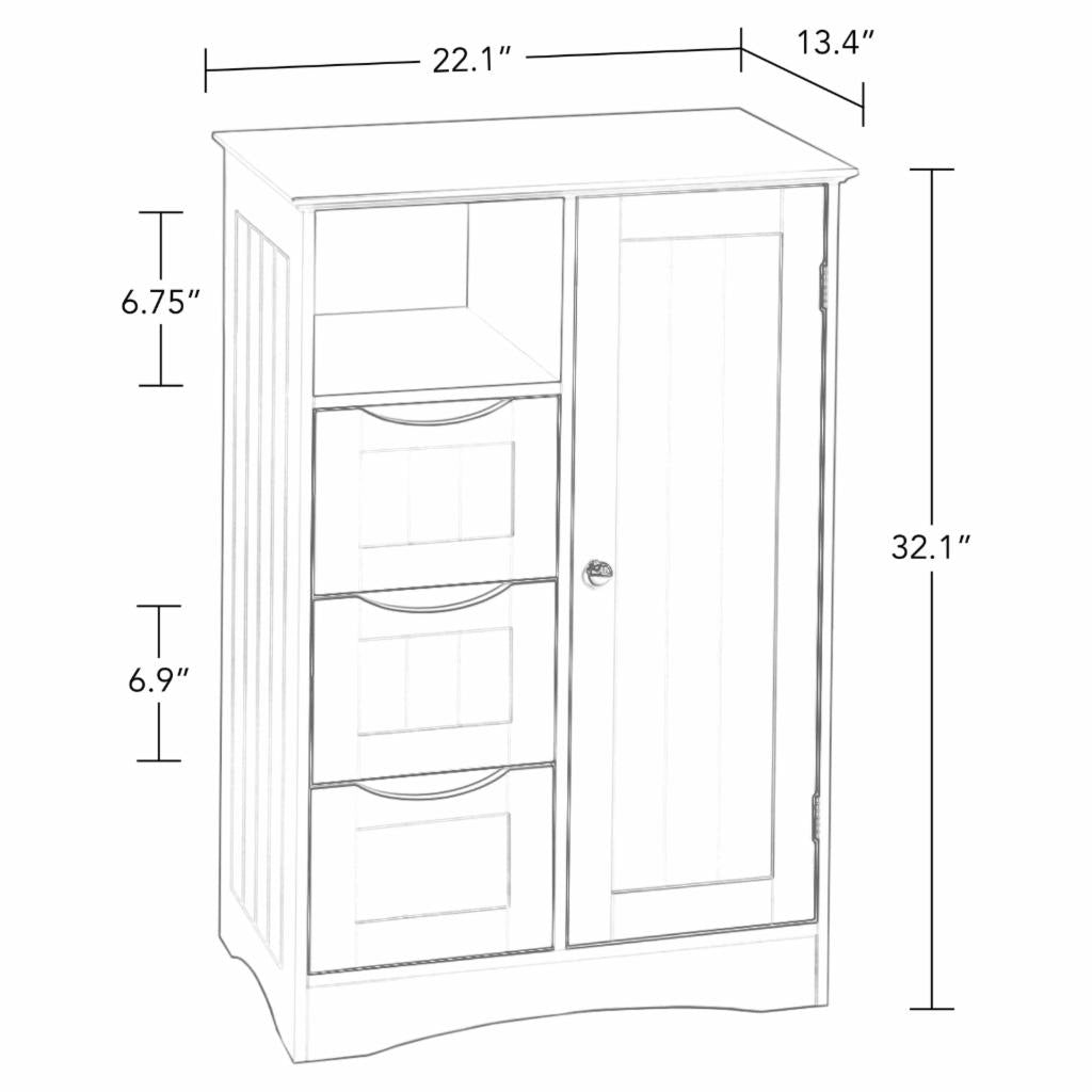 Floor Cabinets: Bathroom Floor Cabinet