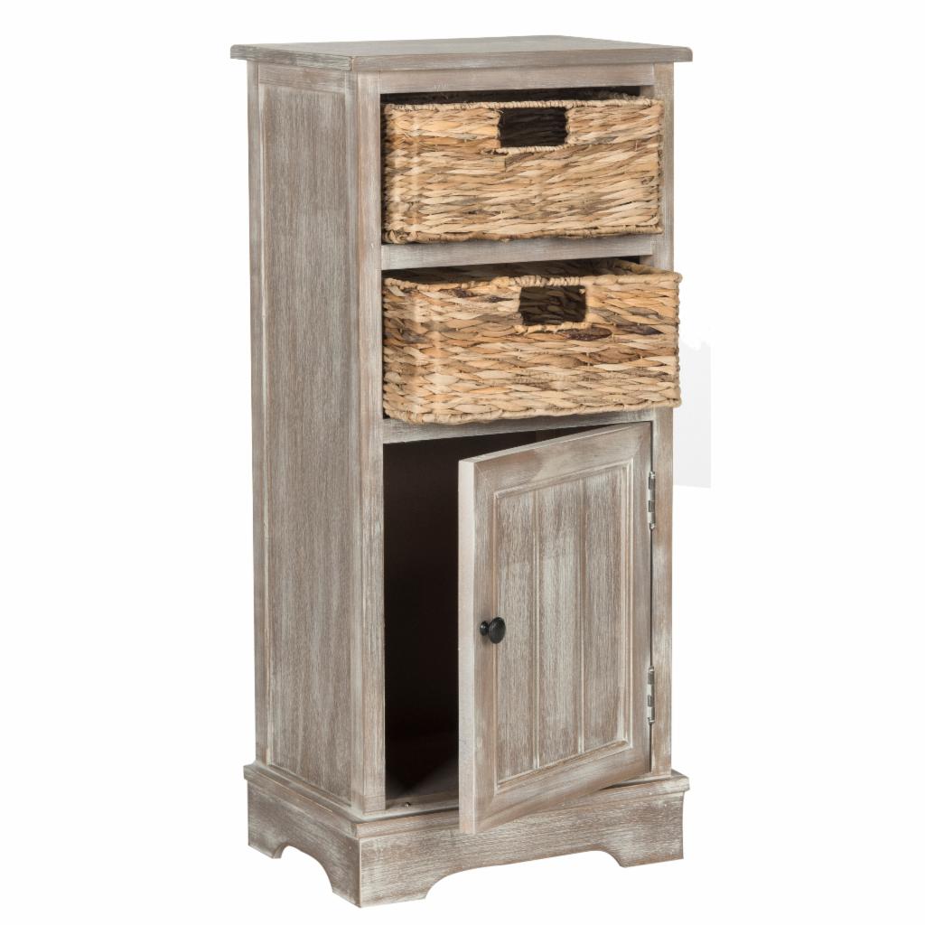 Floor Cabinets: Pine Wood Storage Cabinet