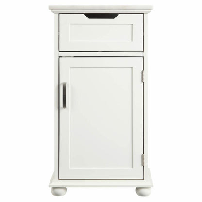 Floor Cabinets: White Bathroom Floor Cabinet