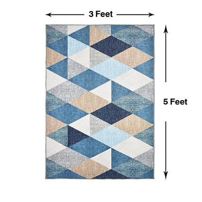 Floor Mats: Home 3D Printed American Bedside Runner Carpet Anti Skid for Home/ Kitchen /Kitchen/Living Area/Office Entrance