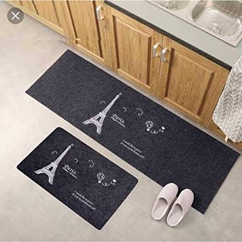Floor Mats: Rectangular Floor Mat and Runner/Kitchen Mat (Pack of 2)