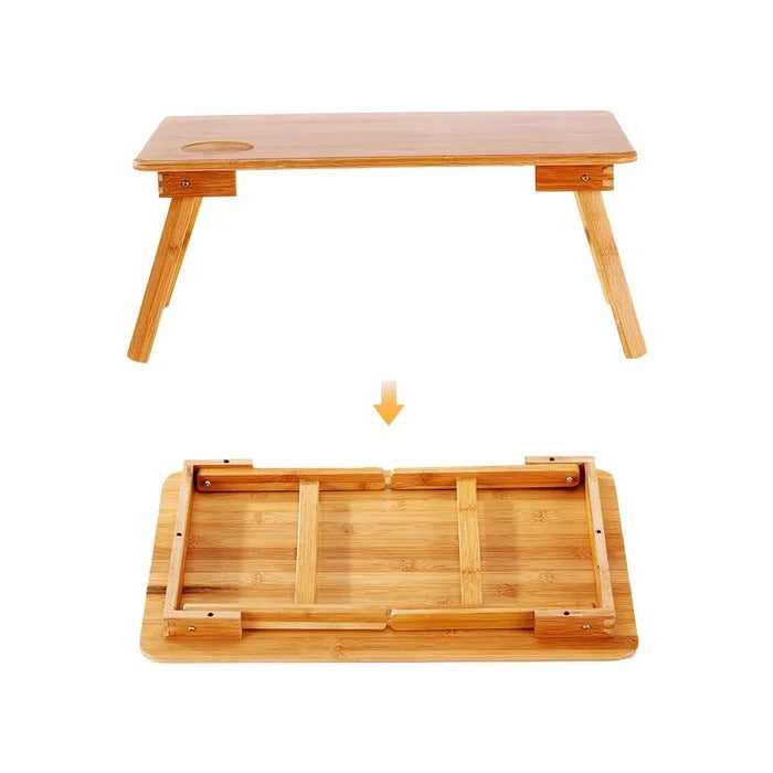 Folding Table: Bamboo Foldable Laptop Table Tray Desk – GKW Retail