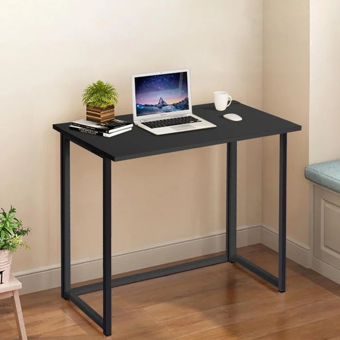 Folding Table: Folding Study Table Laptop Home Office Computer Desk