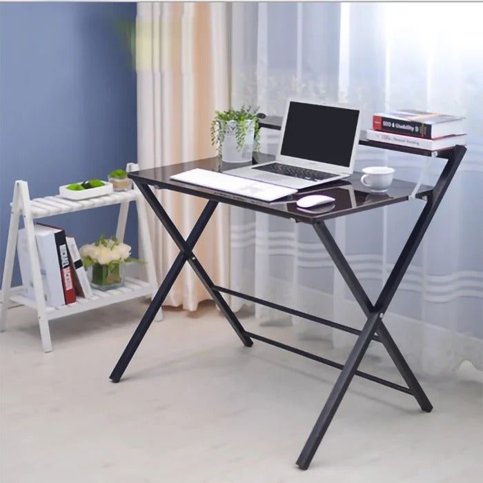 Folding Table: Folding Study Table Laptop Home Office Desk
