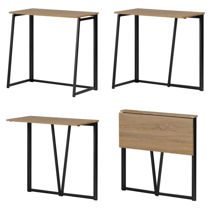 Folding Table: Industrial Computer Desk Folding Study Table – GKW Retail