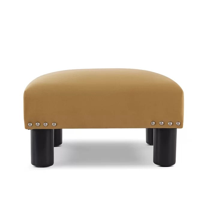 Foot Stool: 16'' Wide Square Footstool Ottoman