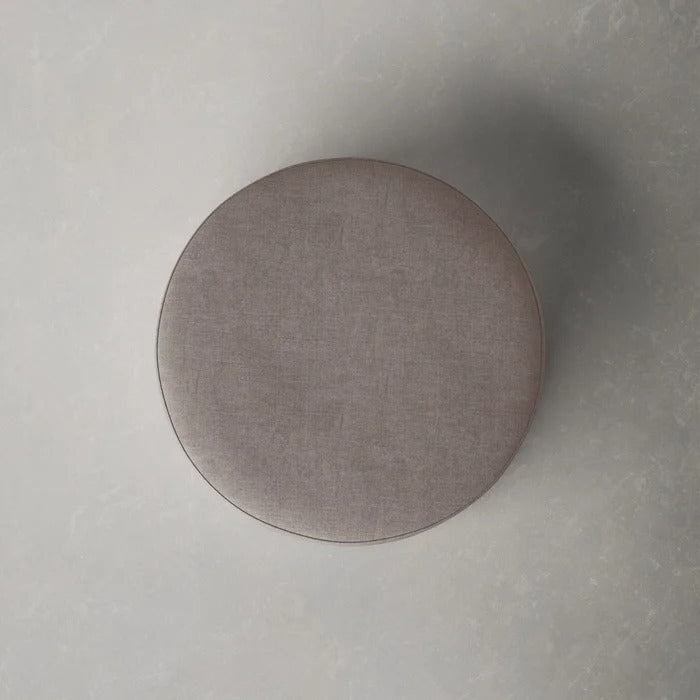 Foot Stool: 37.79'' Wide Round Cocktail Ottoman