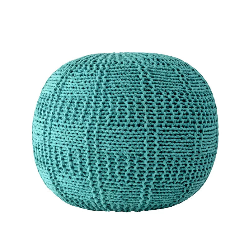 Foot Stool : Round Pouf Ottoman