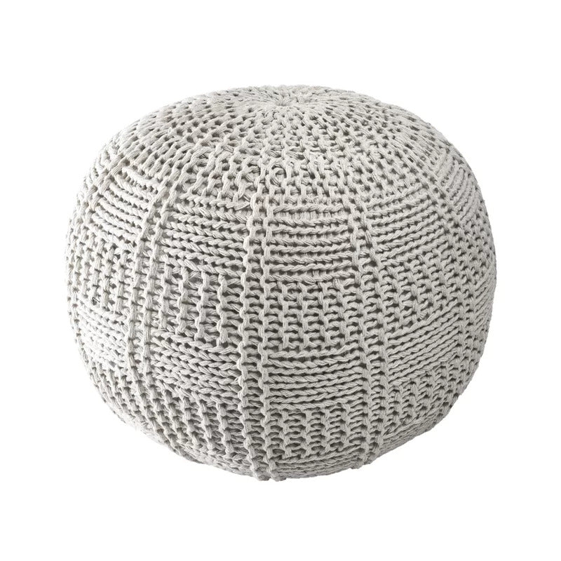 Foot Stool : Round Pouf Ottoman