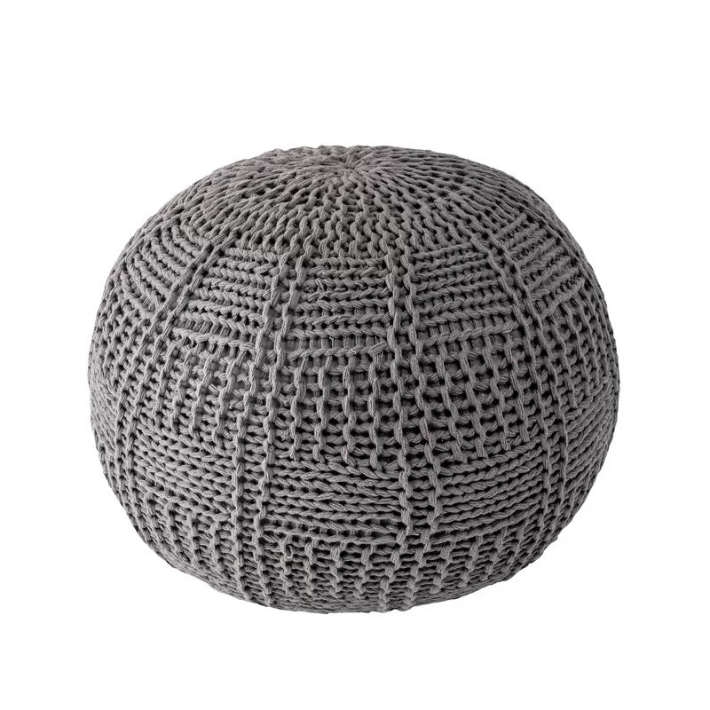 Foot Stool : Round Pouf Ottoman