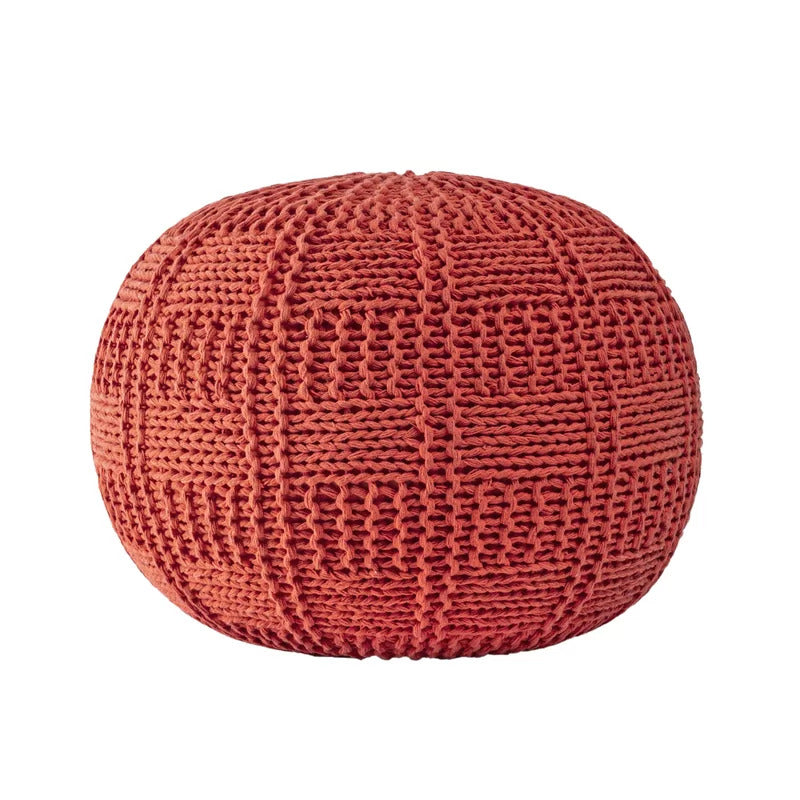 Foot Stool : Round Pouf Ottoman