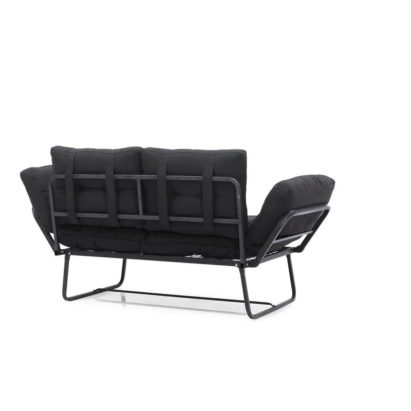 Futon: 66'' Wide  Convertible Sofa