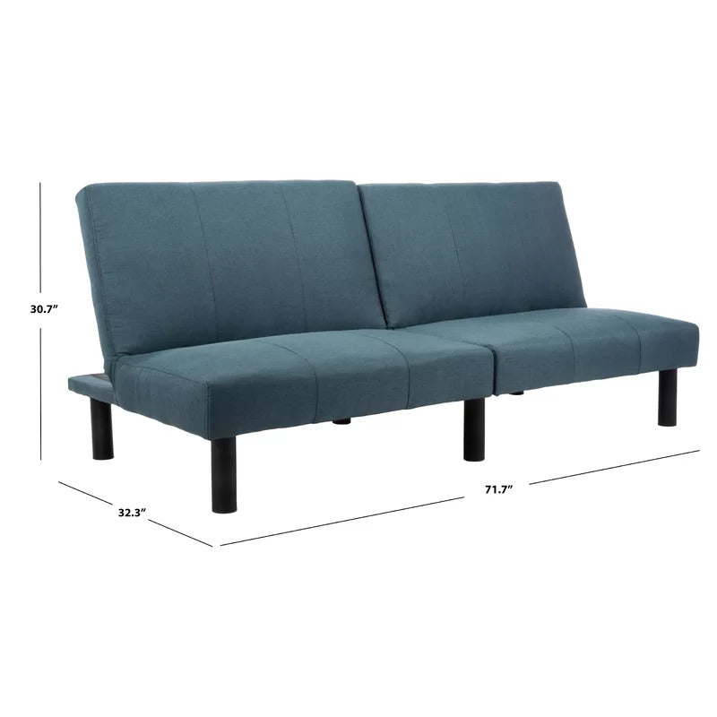 Futon: 71.65'' Wide Convertible Sofa
