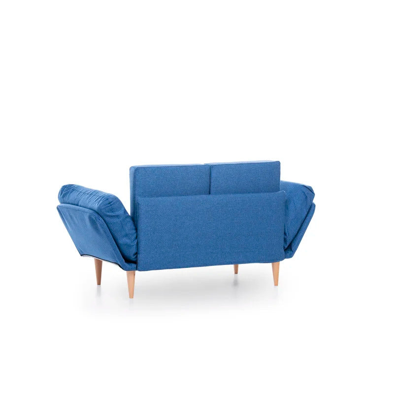 Futon: 72" Wide Back Convertible Sofa