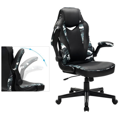 Gaming Chair: Classic Black PC and Racing Chair