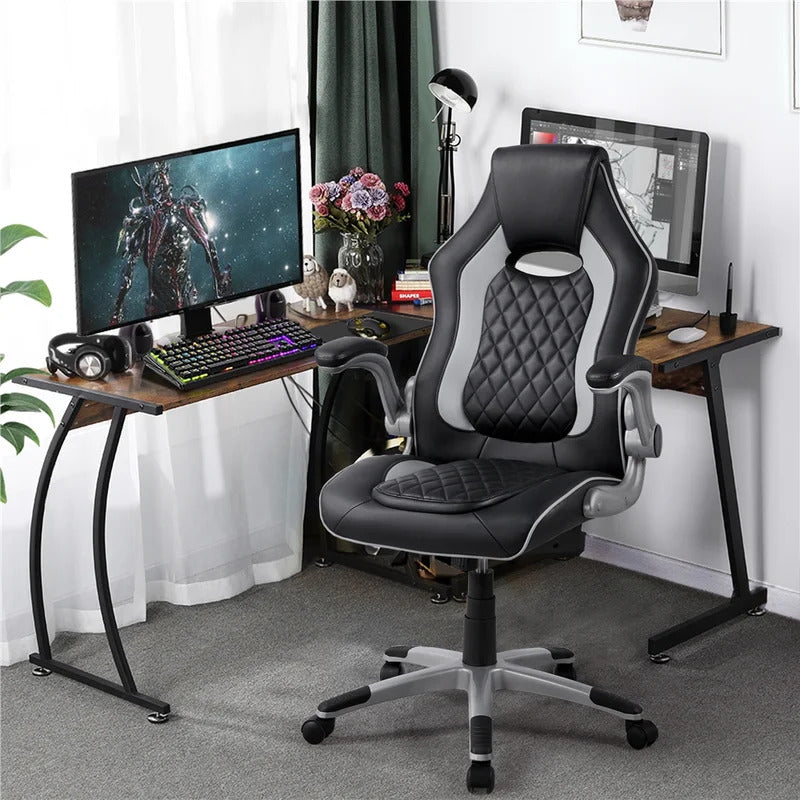 Gaming Chair: Modern Black Gaming Chair