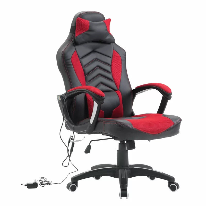Gaming Chair: Racing Massage Gaming Chair