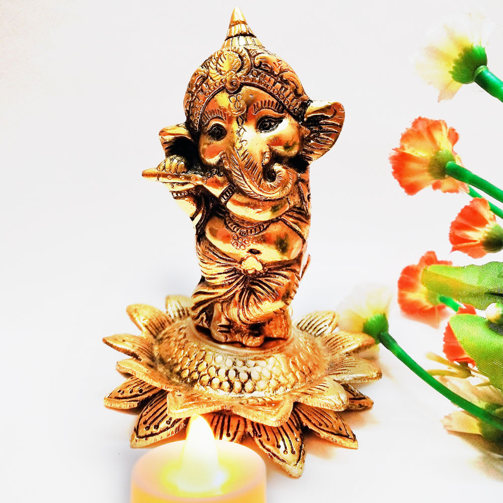 Home Decor : Decorative Brass Ganesha
