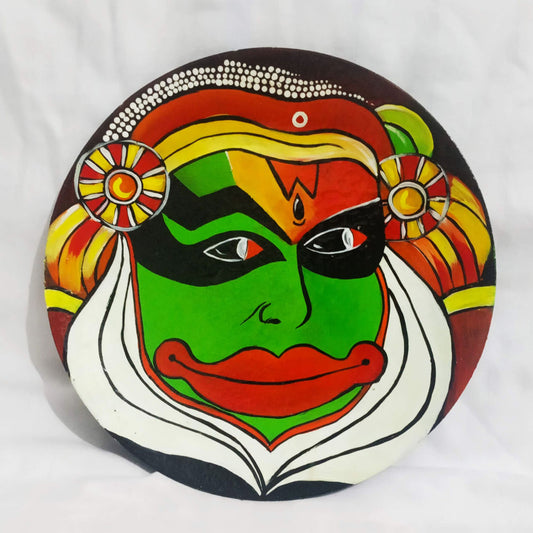 Home Decor : Kathakali Dance Face Wall Plate